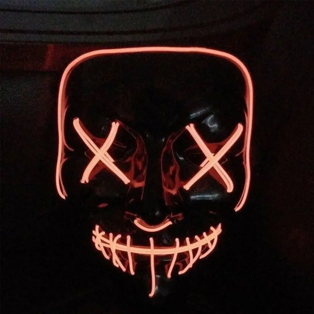 Halloween Purge LED Light Up Mask